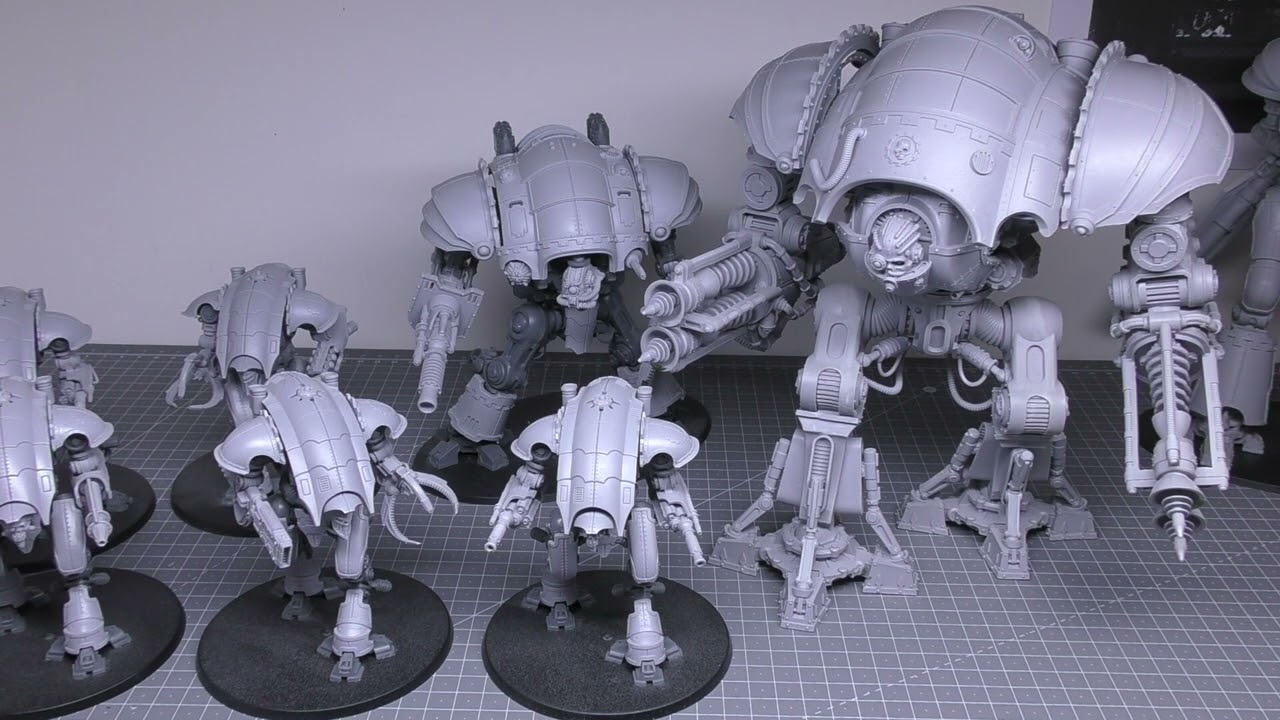 Mechanicum Knight Moirax - Collection Review (HH & WH40K)