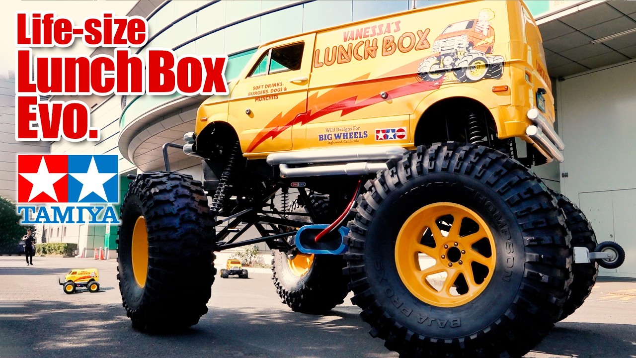 TAMIYA INC Youtube Channel □Life-size TAMIYA Lunch Box EVO. 実車