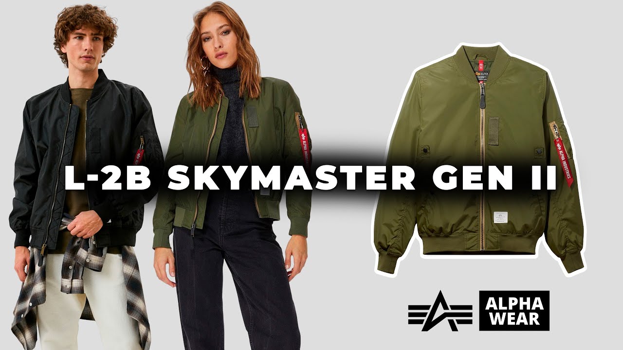 Летний бомбер от Alpha Industries L-2B Skymaster Gen II ALPHAWEAR.RU ...