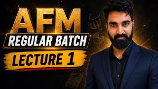 AFM Regular - Lecture 1  | CA FINAL AFM