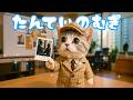 【社畜ねこのむぎ】ニャーロックホームズ!? 探偵になったむぎの一日に密着🐱🔍