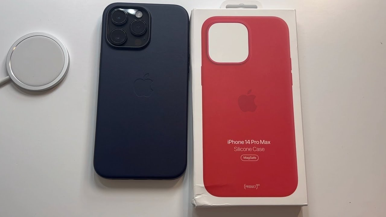 Apple iPhone 14 Pro Max Silicone Case with MagSafe - (Product) RED Unboxing  and Review 