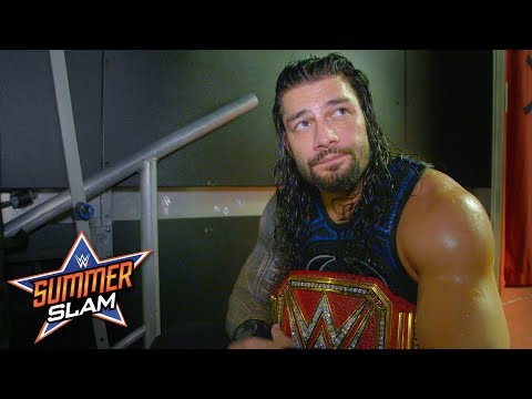 Roman Reigns "came to win" against Brock Lesnar at SummerSlam: SummerSlam Exclusive, Aug. 19, 2018
