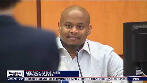 Trial of Sheriff Ed Troyer: Newspaper carrier test...