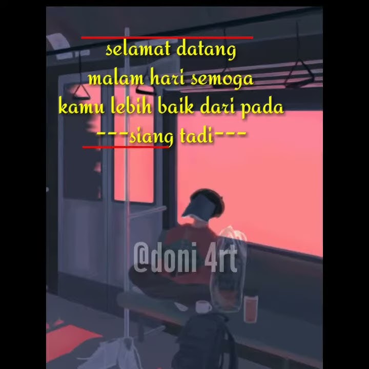 STORY Wa animasi keren buat nyambut sore hari