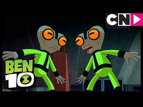 Ben 10 | Grey Matter Clone Fights In A Spaceship | That's The Stuff | Cartoon Network