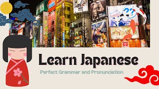 ❋ Learn Japanese Fast ~ Perfect Grammar + Pronunciation + Accent ~ Gentle Rain Sounds