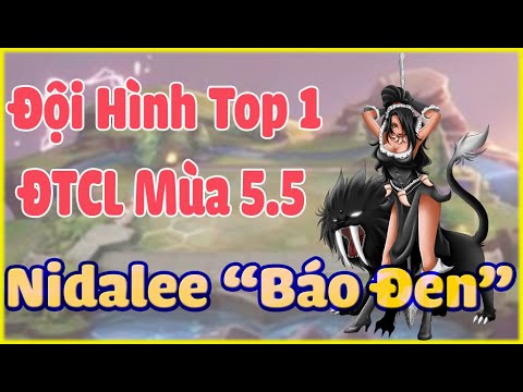 Top Đội Hình Mạnh Nhất ĐTCL Mùa 5.5. Nidalee Chiến Binh Leo Rank ĐTCL 11.16