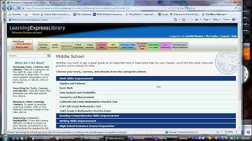 Learning Express Library Database Tutorial