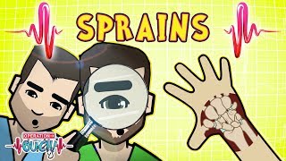 Science for kids | Body Parts - SPRAINS | Experiments for kids | Operation Ouch