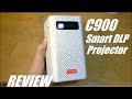 REVIEW: Toumei C900 Portable Smart DLP Mini Projector - Soda Can Sized Projector!