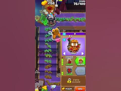 60 Second Strategy - Midnight Mansion - CHIMPS BTD6 - YouTube