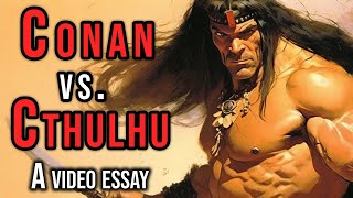 How are the Worlds of CONAN and CTHULHU connected?