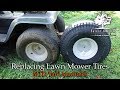Replacing Lawn Mower Tires