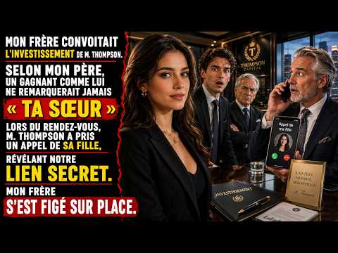 Mon frère avait besoin de l'aval d'un milliardaire. Il ignorait que j'étais sa fille.