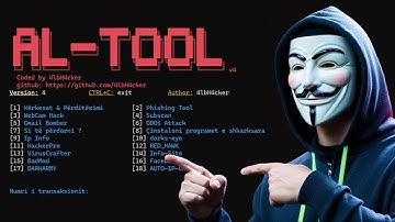 Albanian Hacking Tool (ALHacking Tool)!