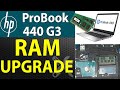 How to Upgrade RAM for HP ProBook 440 G3 Laptop