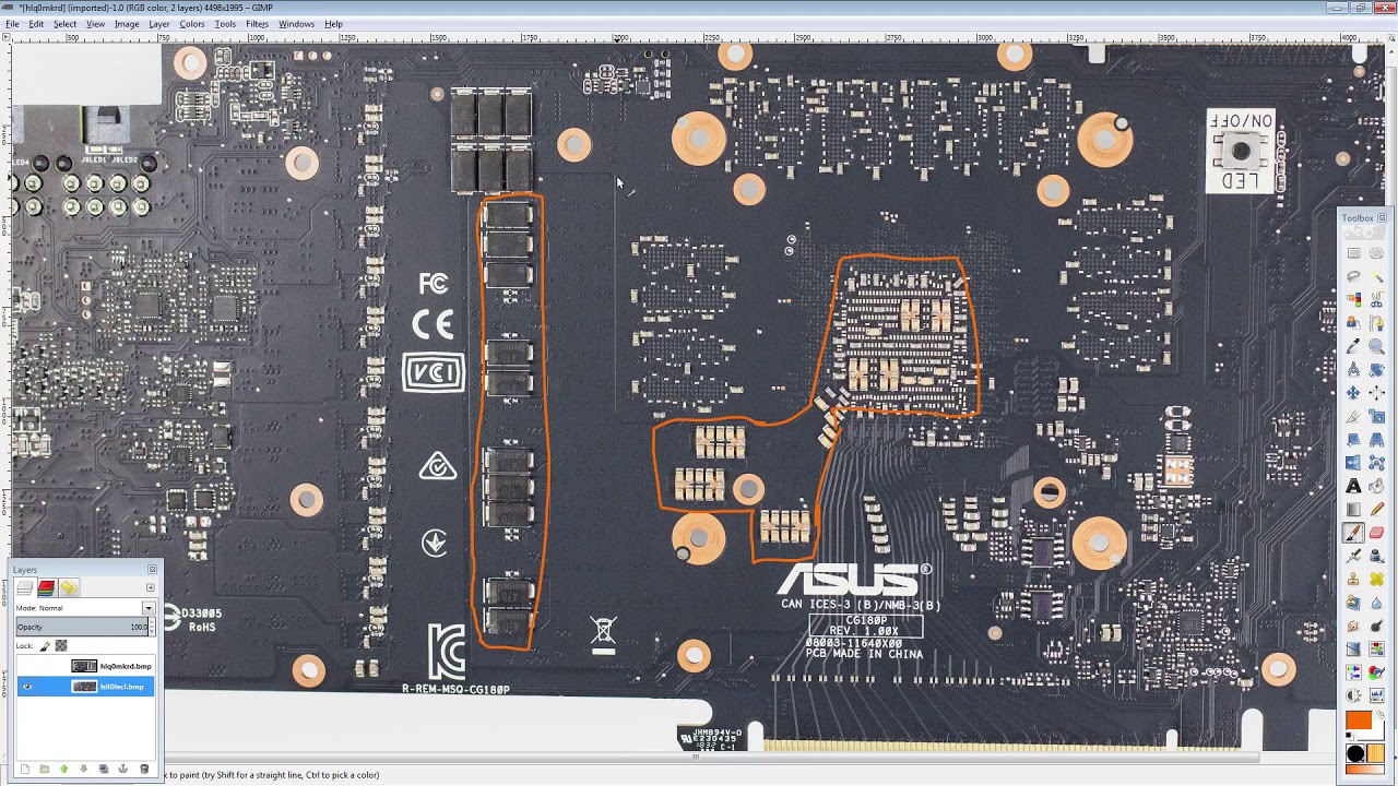  GPU  PCB  Breakdown ASUS RTX 2080 Strix YouTube