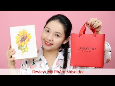 [REVIEW] Makeup nhanh chỉ vs 3-4 sản phẩm / Unbox hộp quà mỹ phẩm từ Shiseido