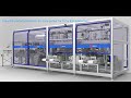 Tetra pak packing machine the case packer for tetra pak production