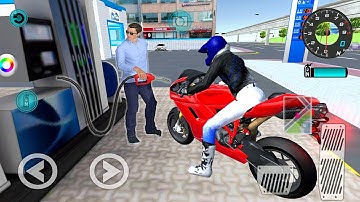 Super BIKE VS Bullet Train - 3d driving class game video - bike vs train game - bike race - game