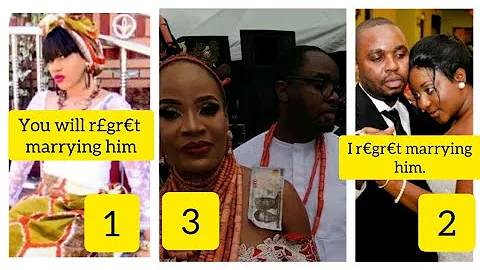 IS IT KARMA?EX WIFE: YOU'LL R£GR€T IT. INI EDO: I R€GR£T GETTING MARRIED & SURROGACY CHOICE