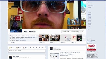 New Facebook Timeline feature