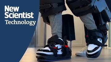 Exoskeleton allows wheelchair user to walk