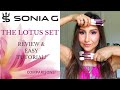 SONIA G. THE LOTUS SET ✨ REVIEW, COMPARISONS,  EASY MAKEUP TUTORIAL &  FIRST IMPRESSIONS 💖 #soniag