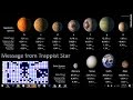 We are not alone - Messages from Trappist - 1