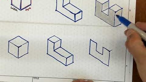 Isometric Drawing Intro