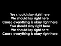 Jhene Aiko ft Childish Gambino- Bed peace 1 hour loop with lyrics