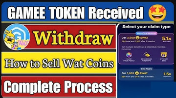 #_💯💯Gamee wat token Reacived in Bitget || How to sale Gamee Wat coin in Bitget Exchange