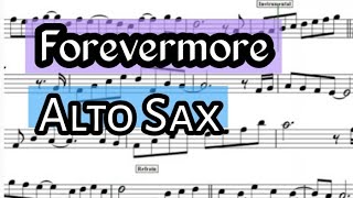 Forevermore Alto Sax Sheet Music Backing Play Along Track Side A Band