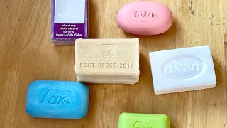 Dry soap cutting| Soap carving| Резка мыла💜💙🤎🩷