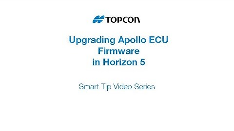 Upgrading Apollo ECU Firmware in Horizon 5