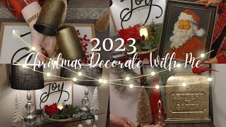 NEW2023 CHRISTMAS DECORATE WITH METRADITIONAL CHRISTMAS DECOR