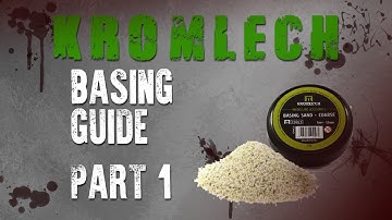 Kromlech Hobby Guide Part 1 - Using Basing Sand