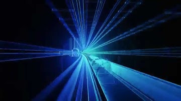 Colisión de partículas en el LHC (acelerador del CERN)