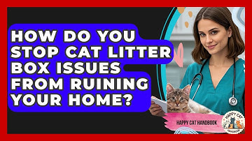 How Do You Stop Cat Litter Box Issues From Ruining Your Home? - Happy Cat Handbook