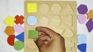 Shapes drawing for kids, Learn 2d shapes, colors for toddlers | Preschool Learning v19