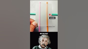 sigma physics ☠️💀🥶 How did a straw become invisible #shorts #physics #sigma
