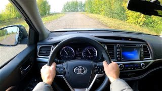 2014 Toyota Highlander GSU55L 3.5 (249) 2GRFE POV TEST DRIVE