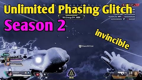 Apex Legends Wraith Unlimited Phasing Glitch Season 2!