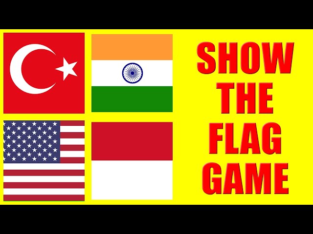 Show me the FLAG Game for Kids - Where is the flag? 