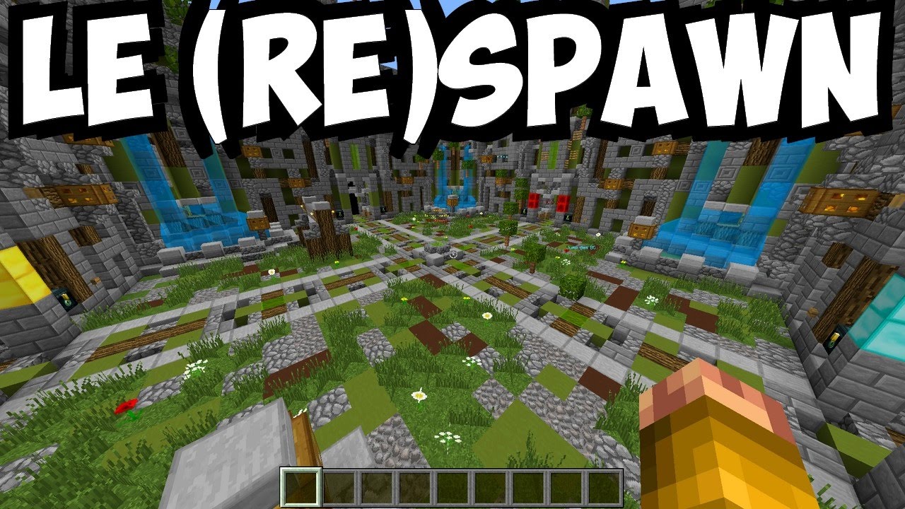 FAIRE SON PROPRE SERVEUR - LE (RE)SPAWN - Minecraft (#3) - YouTube
