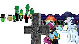 Mlp & Veggietales Funeral Cartoon Crossover