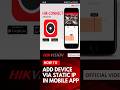 hikvision dvr static ip configuration hik connect apps #hikvision #homesecurity #cpplus #homecctv