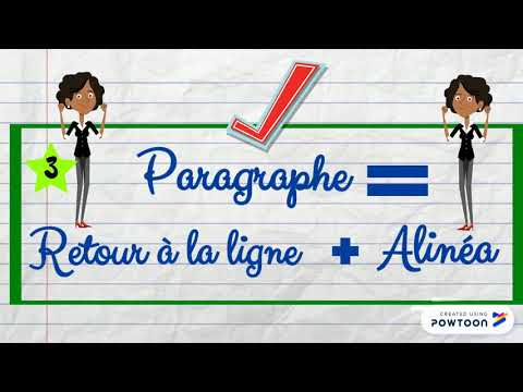 Vidéo: Comment Esquisser Un Paragraphe