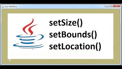 GUI APP-5 How to set Size and Alignment of a JFrame - java Swing